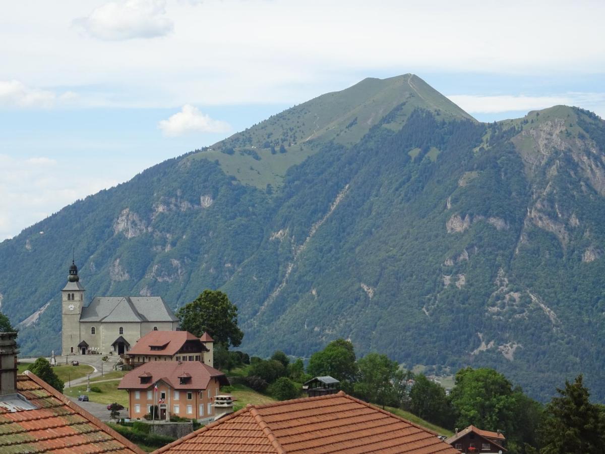 Chalet Neuf 6 Personnes Mont-Saxonnex エクステリア 写真