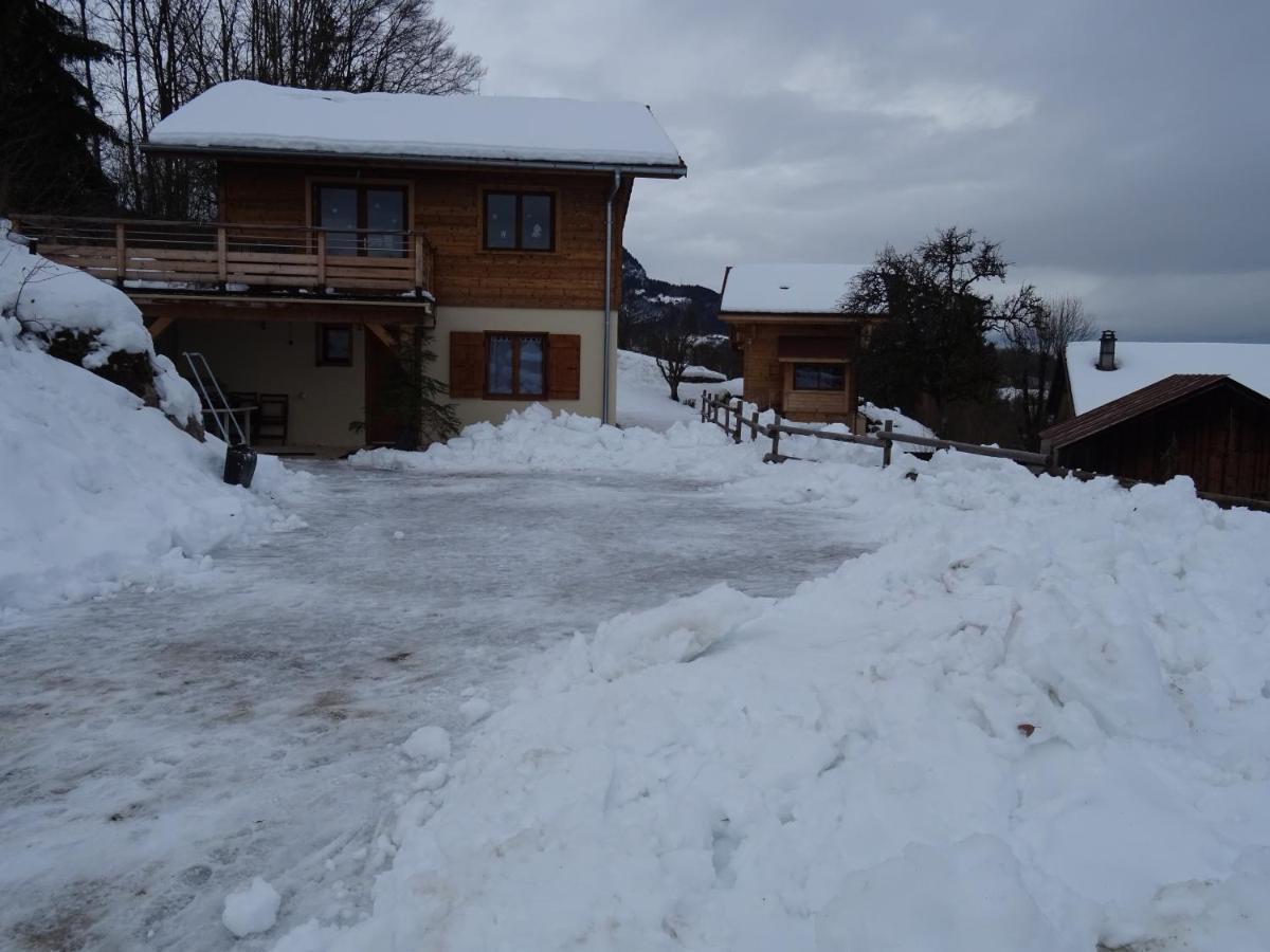 Chalet Neuf 6 Personnes Mont-Saxonnex エクステリア 写真
